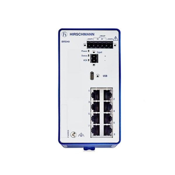 Hirschmann BOBCAT BRS40-16TX/4SFP - Industrial Ethernet Switch, 16 x 10/100/1000Base-TX, RJ45, 4 x FE 942170065 - main